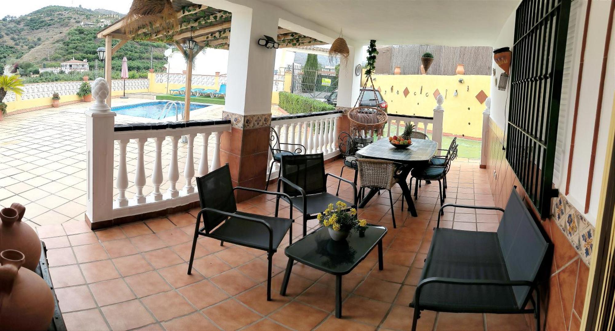Вилла Cortijo Maria Gomez Малага Экстерьер фото